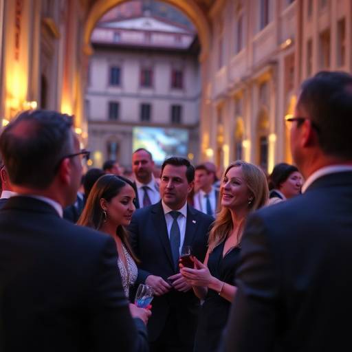 Fotografia di un evento aziendale a Firenze.